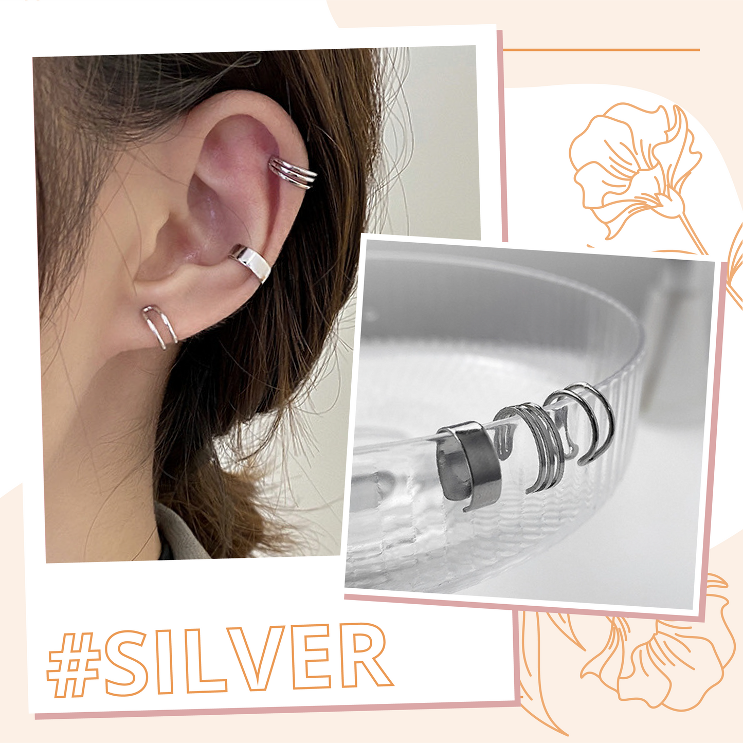 Stylish Ear Cuff Set