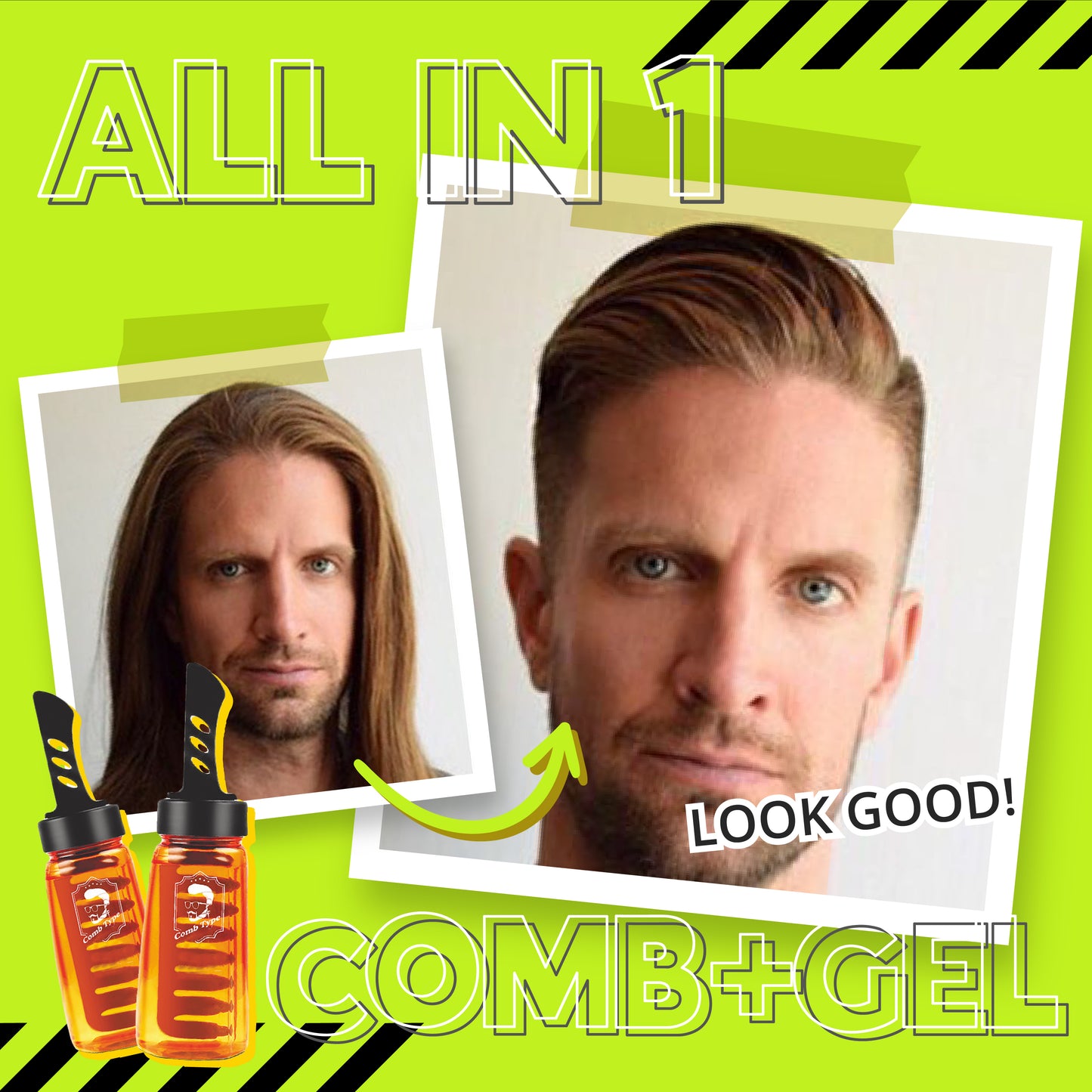 All-in-1 Gentlemen Hair Gel