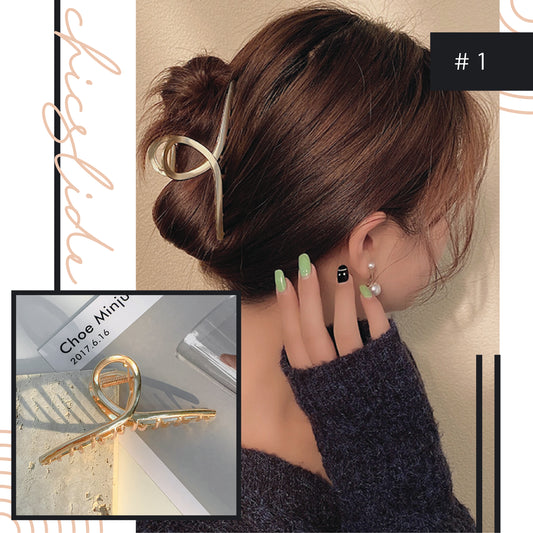 Chic Style Metal Hair Clip