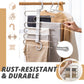 S-Type Stainless Steel Pants Hangers
