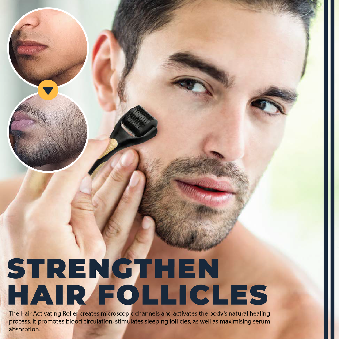 Hair+ Regrowing Essence & Roller Kit
