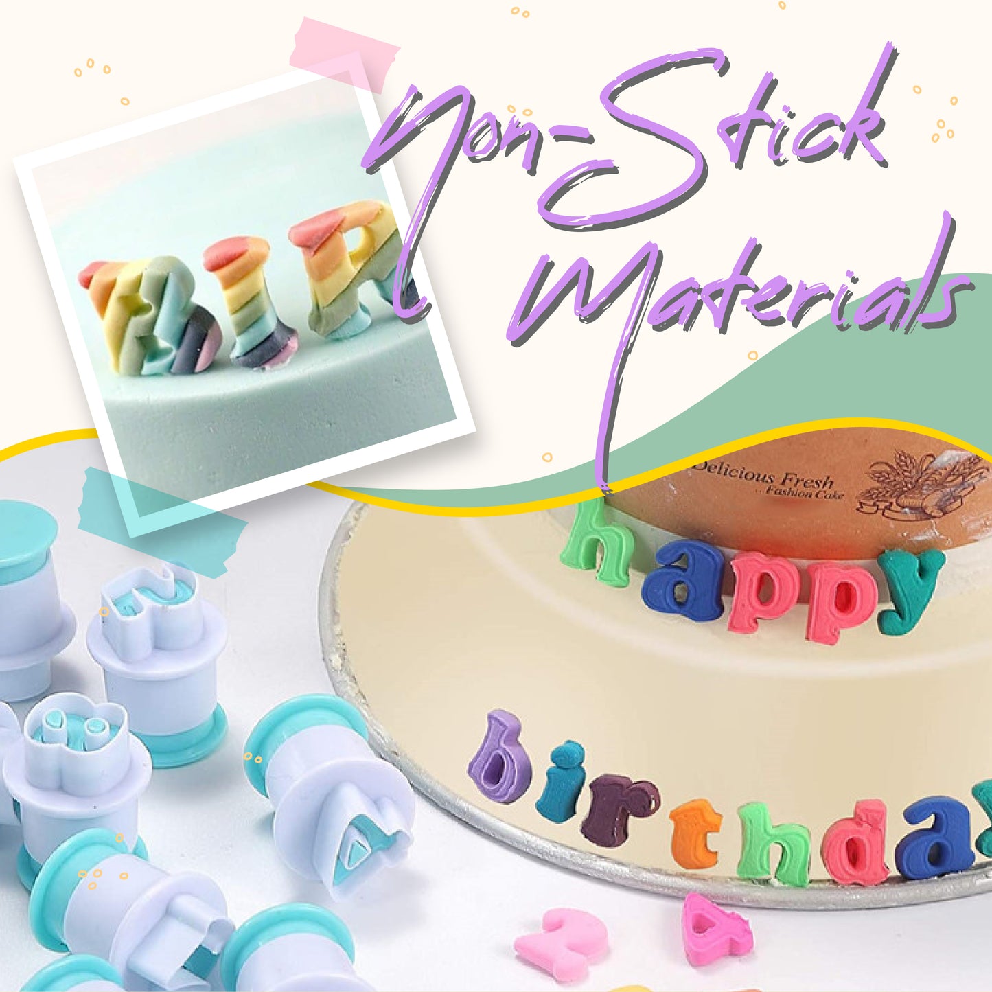 Bakery™ Alphabet Plunger Kit
