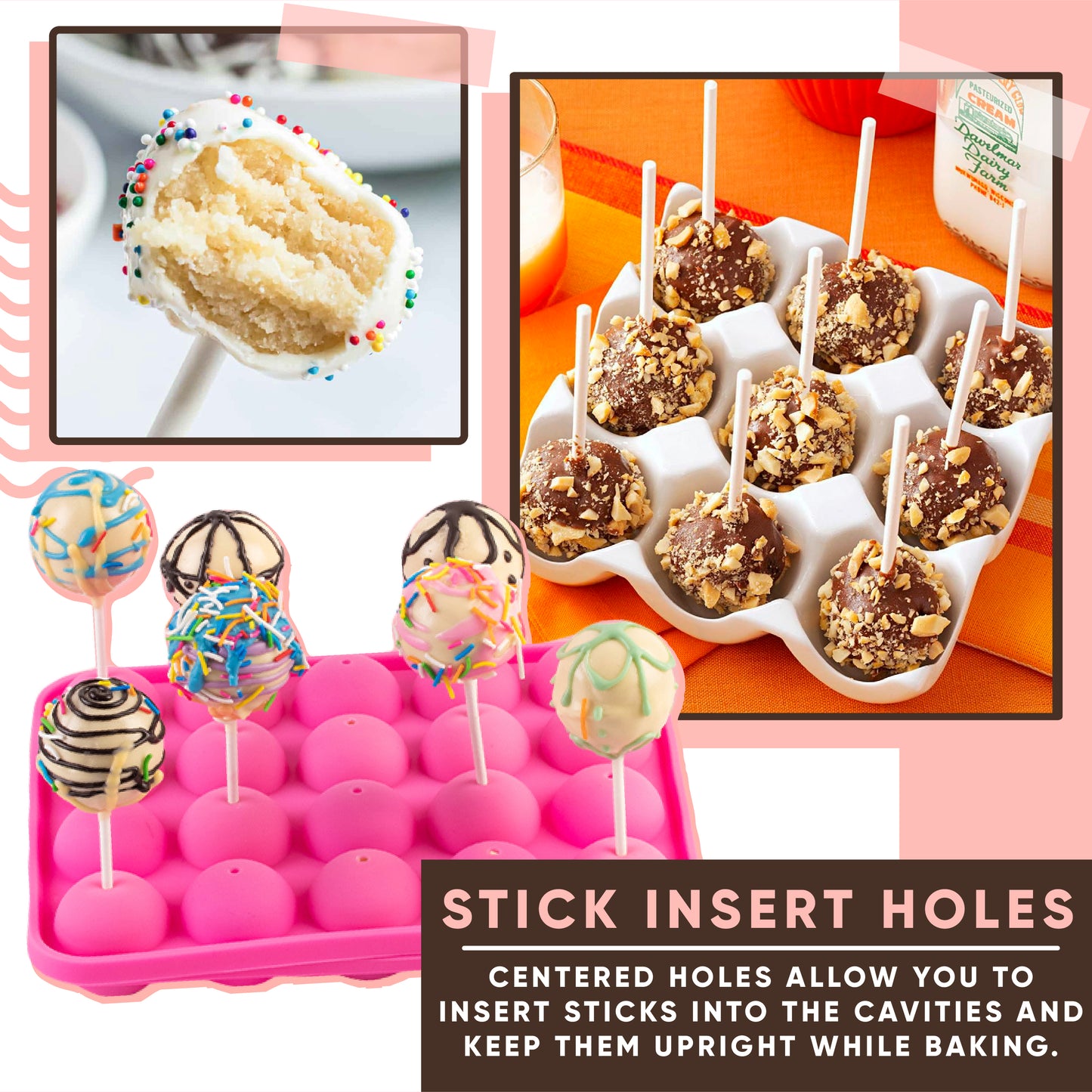 Silicone Cake Pop Mold