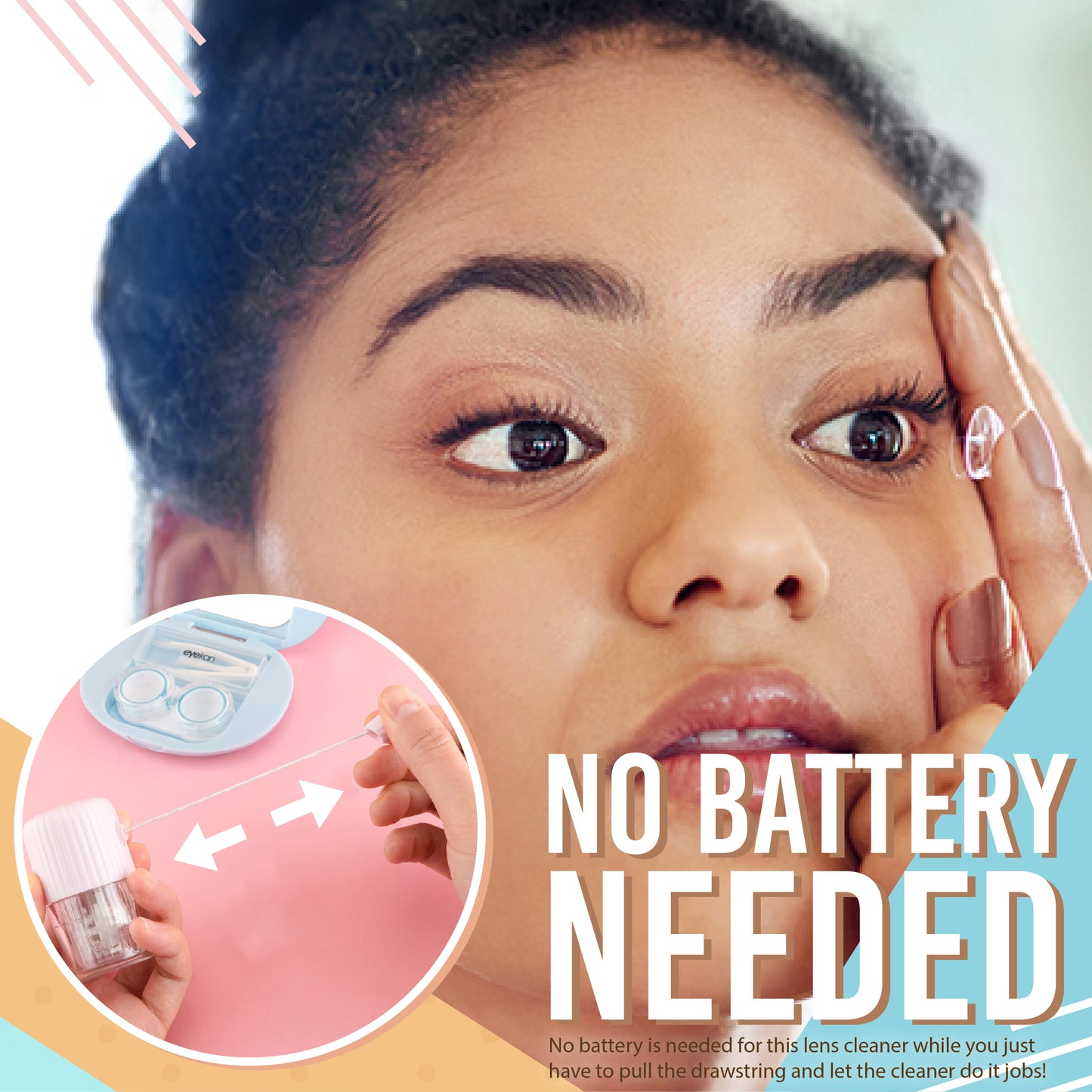 Portable Contact Lens Cleaner