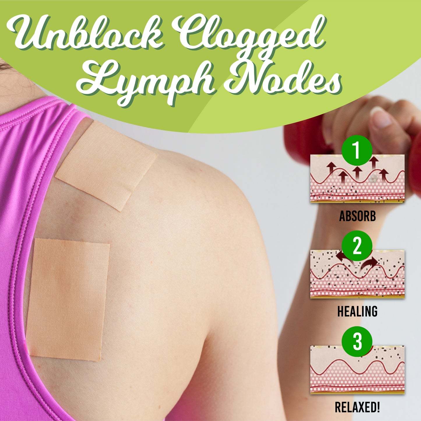 Herbal Ginger Body Relief Patch (Set of 10)