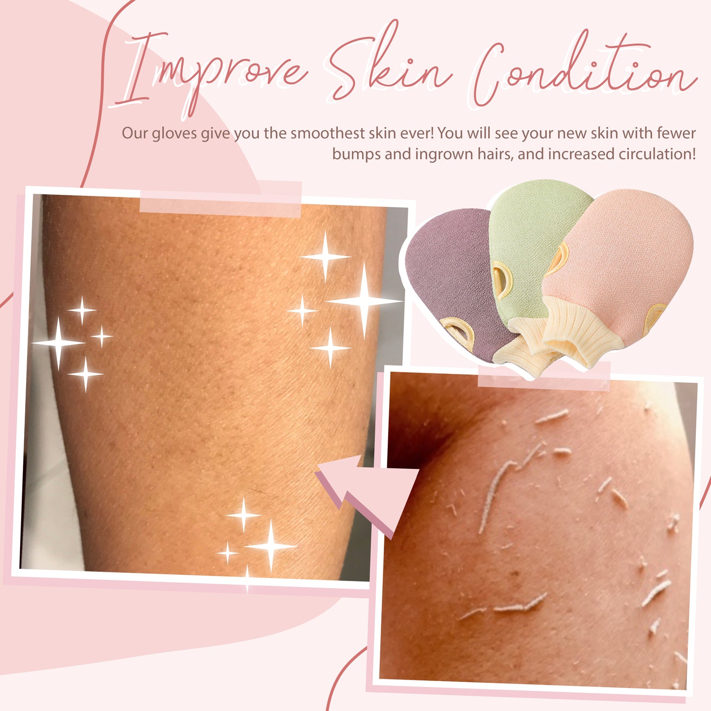 Bath&Shower Exfoliating Glove