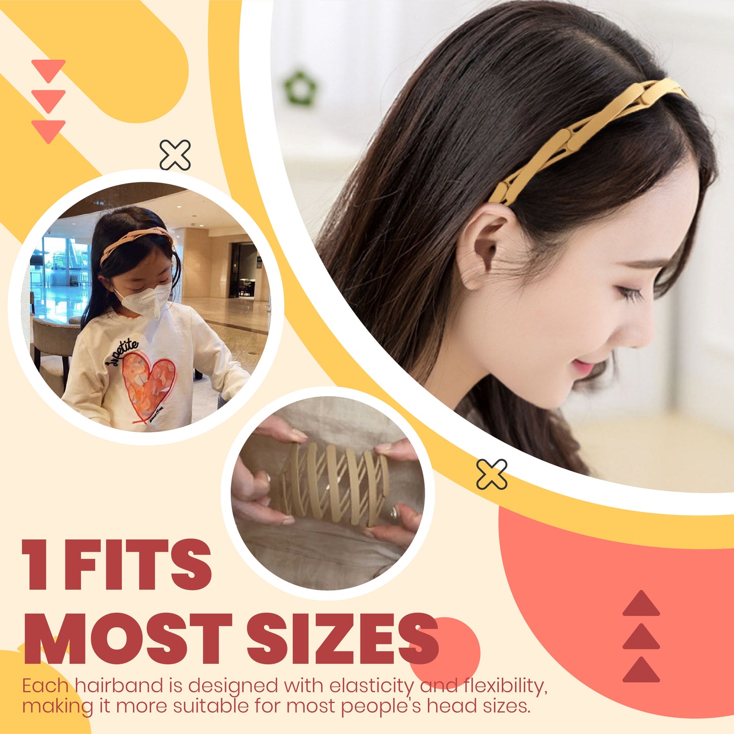 Retractable Pocket Hair Band