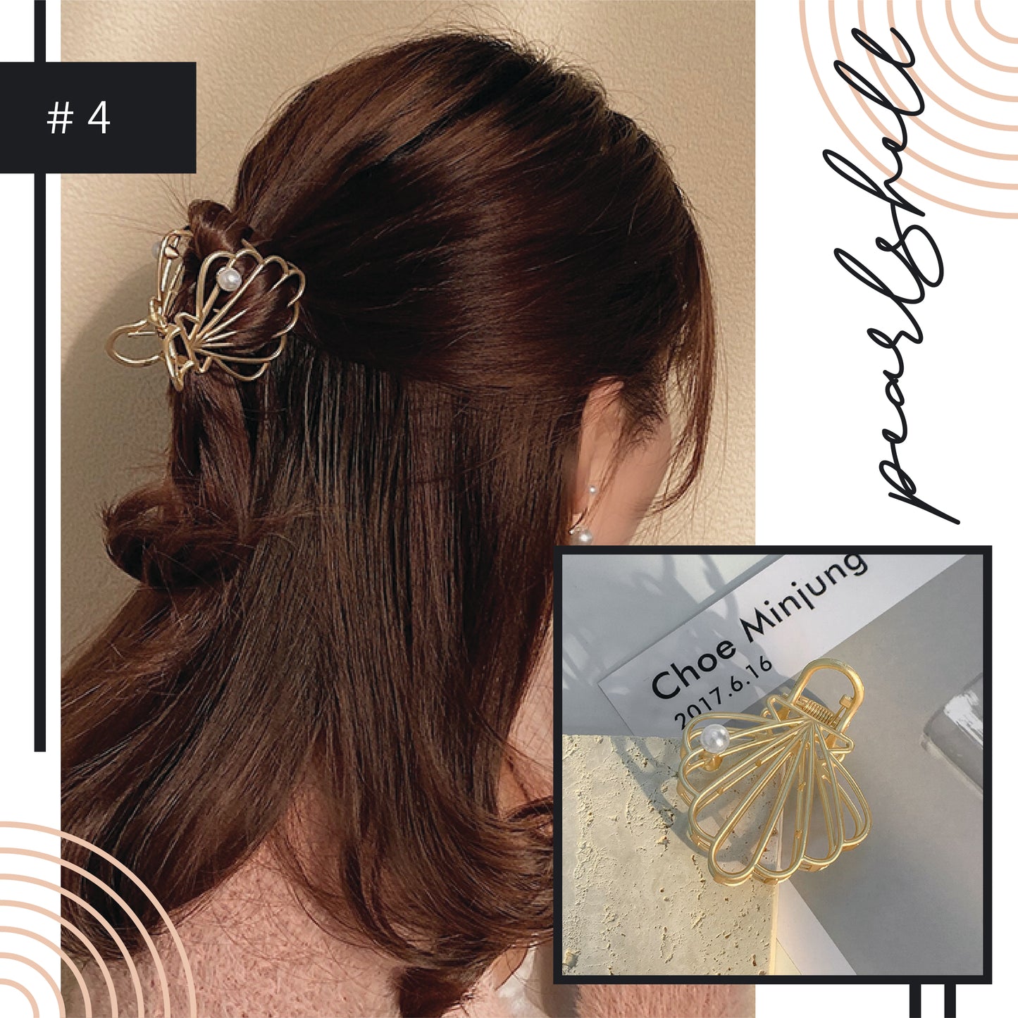Chic Style Metal Hair Clip