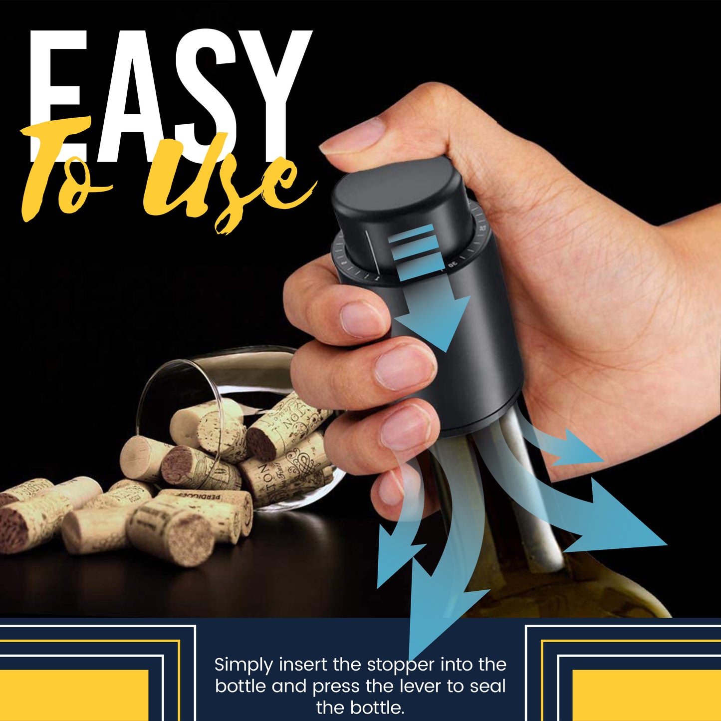Wine Bottle Stopper Vacuum