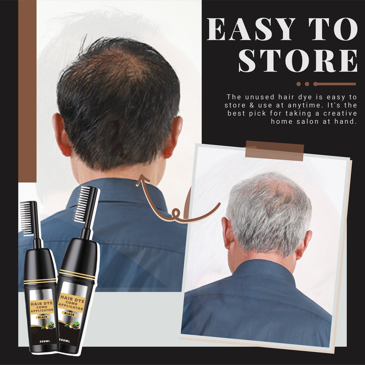 Hair Dye Comb Applicator