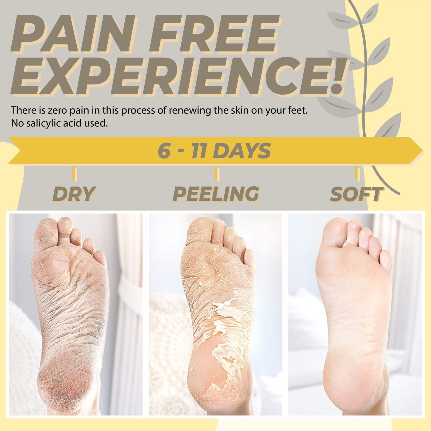 Moisturizing Foot Peeling Mask