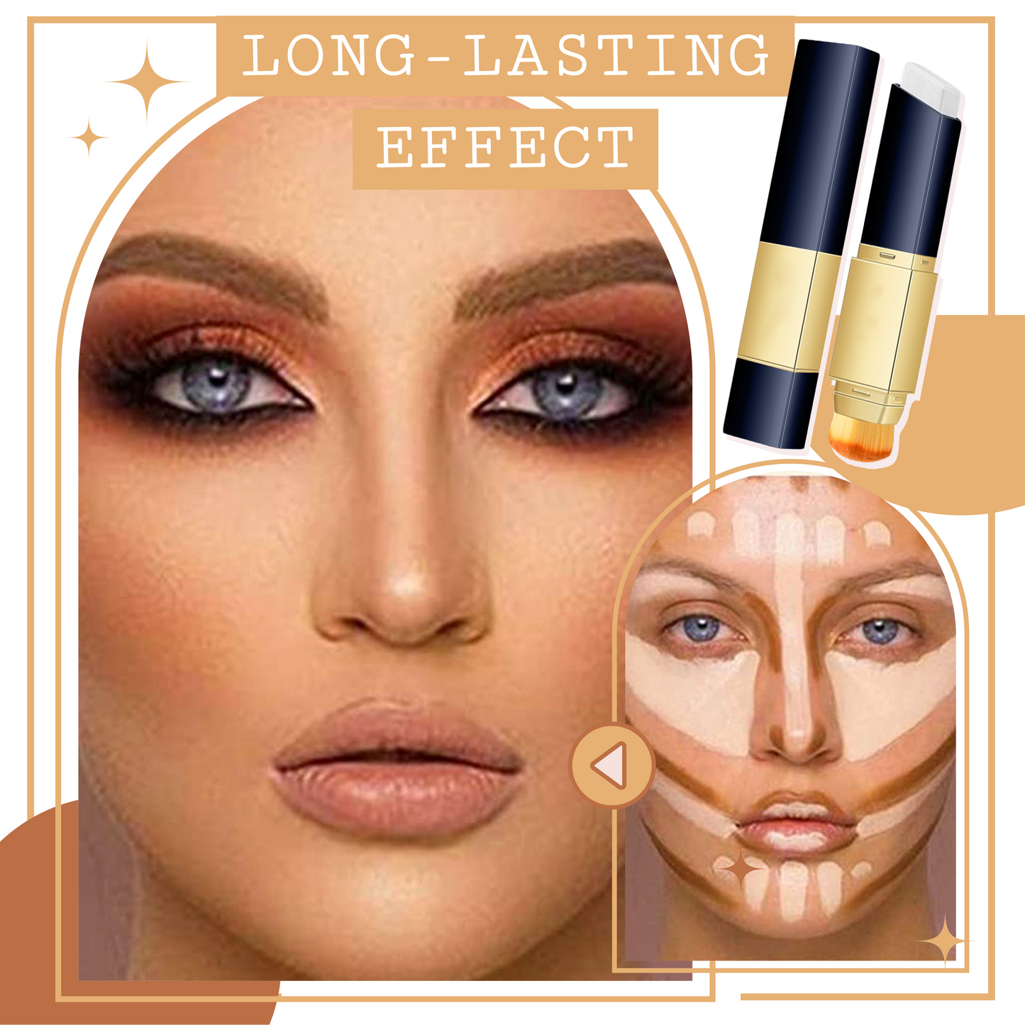 2-in-1 Full Coverage Foundation Stick