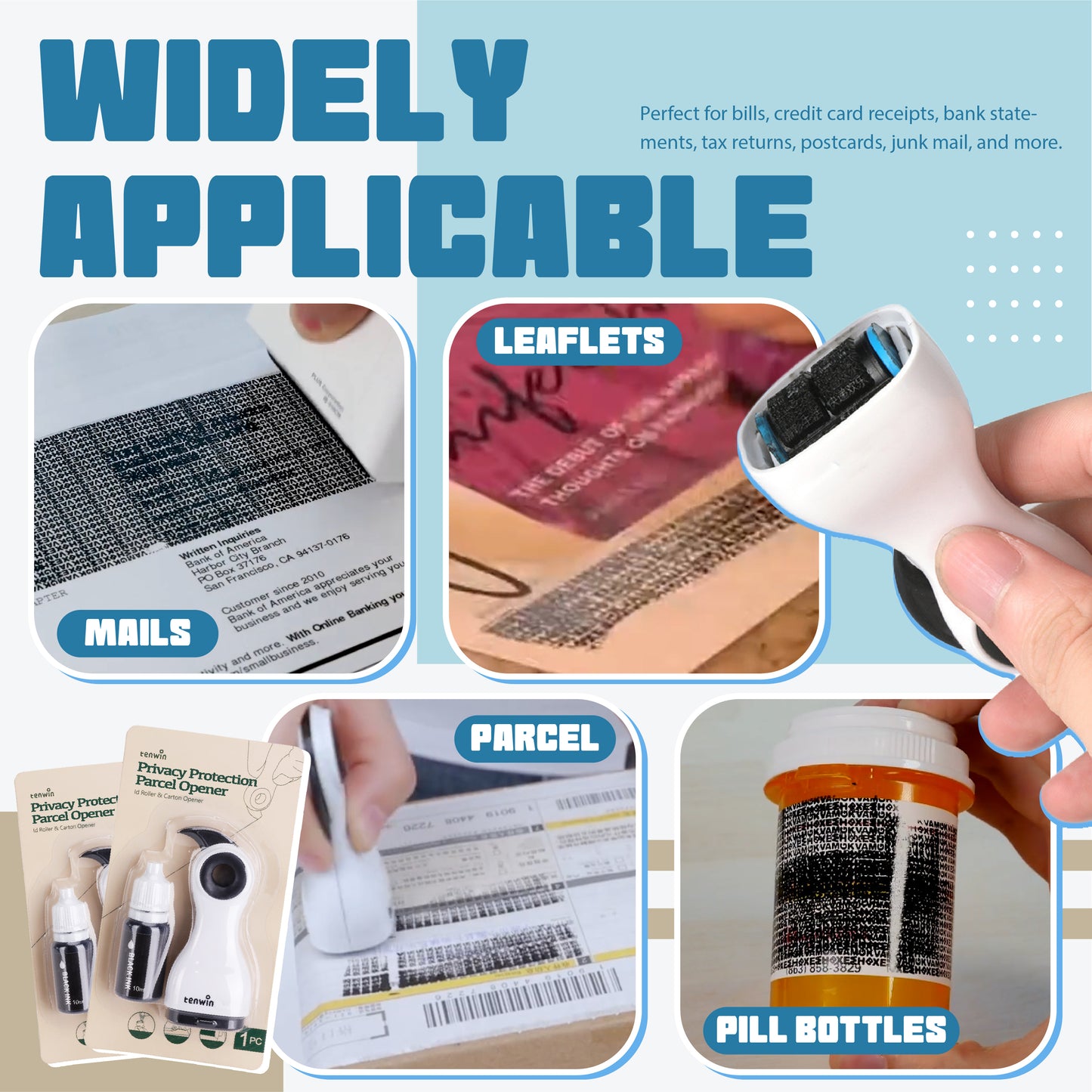 Privacy Protection Parcel Opener