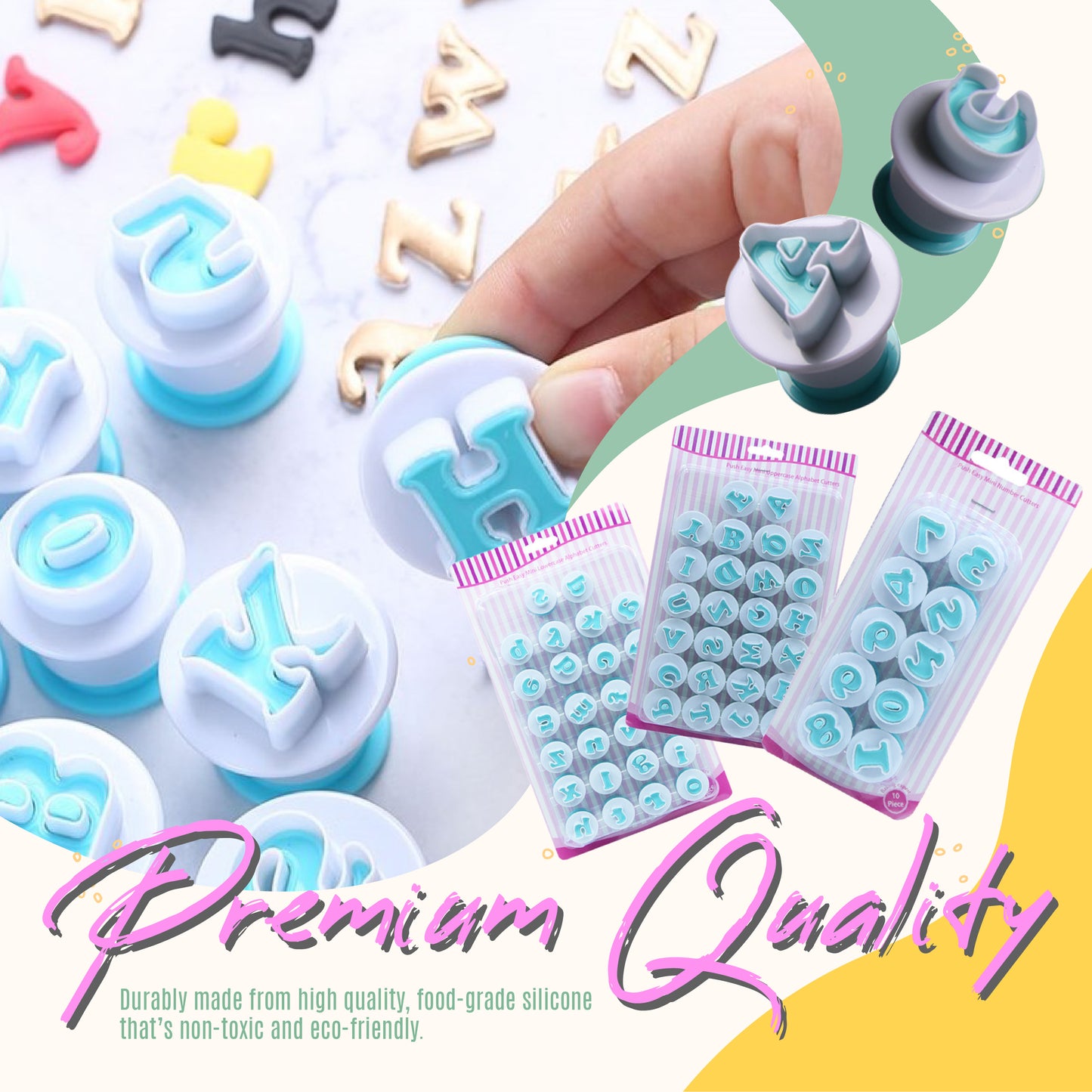 Bakery™ Alphabet Plunger Kit