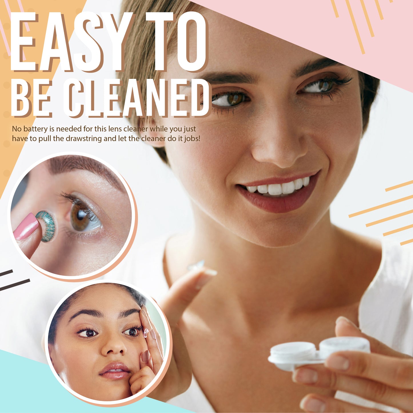 Portable Contact Lens Cleaner