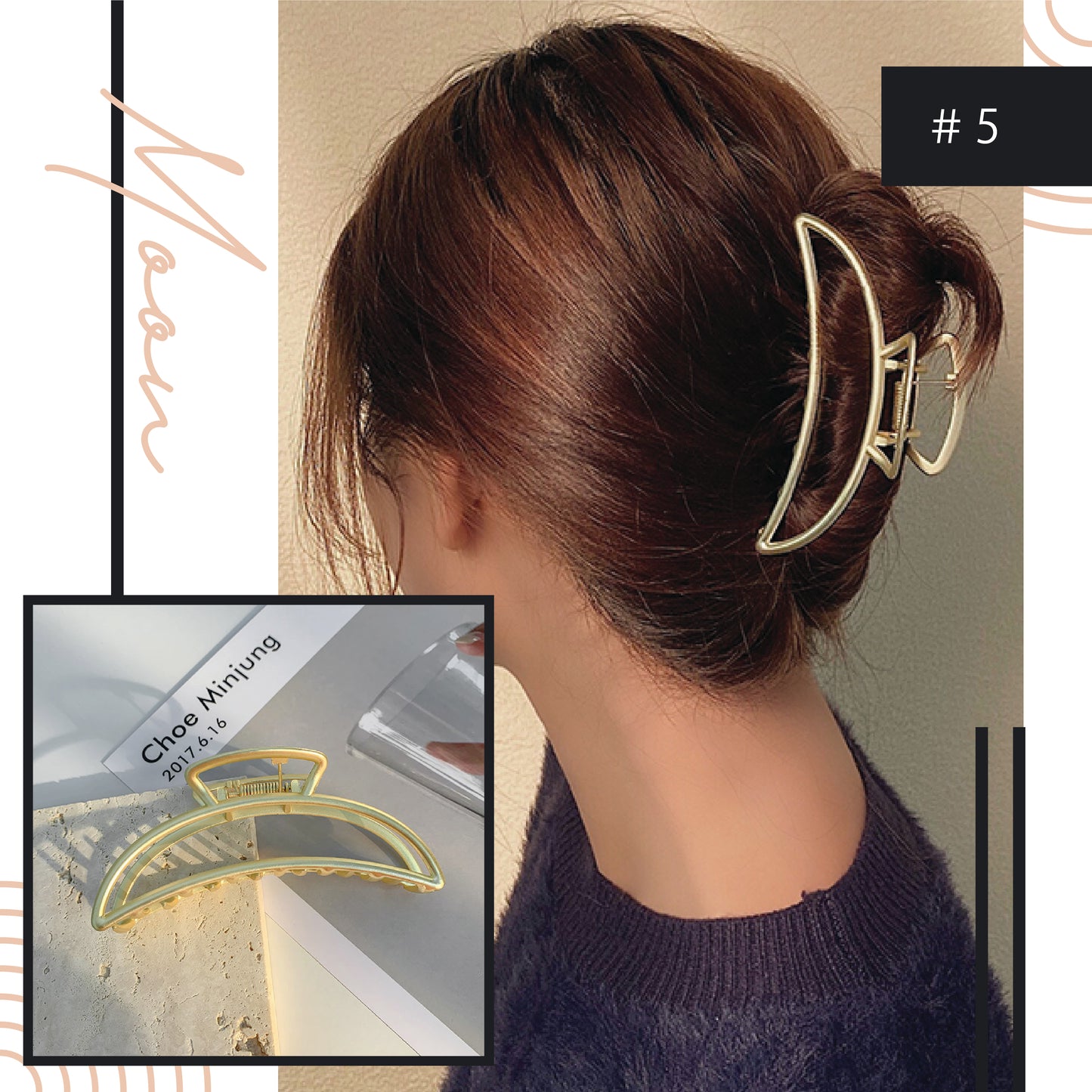 Chic Style Metal Hair Clip