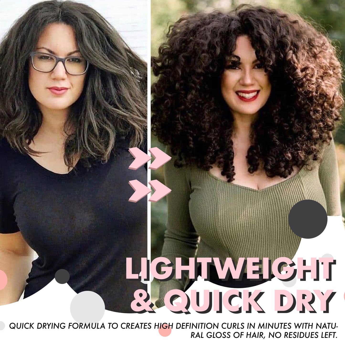 Hair Curling Conditioning Cream