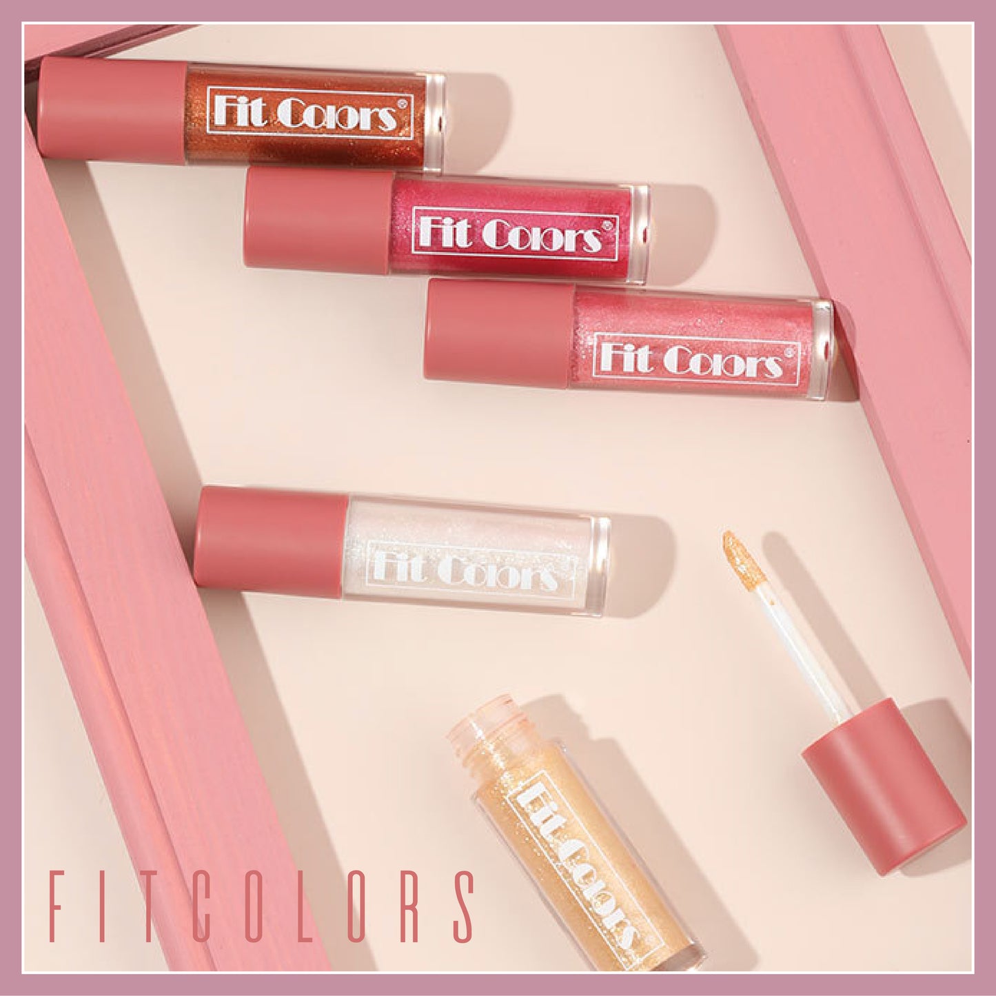 FITCOLORS Shiny Lip Gloss