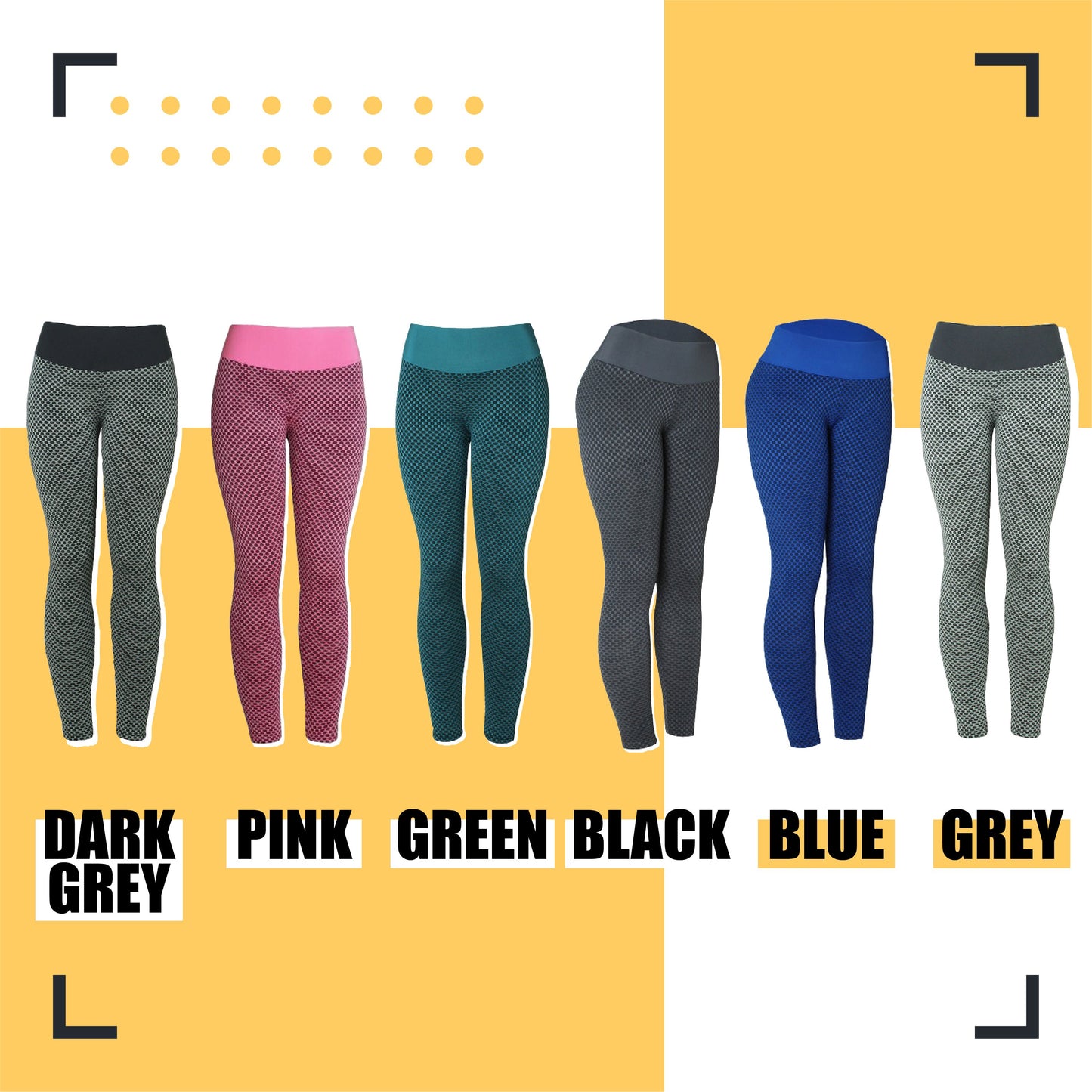 Anti-Cellulite Textured Yoga Pant