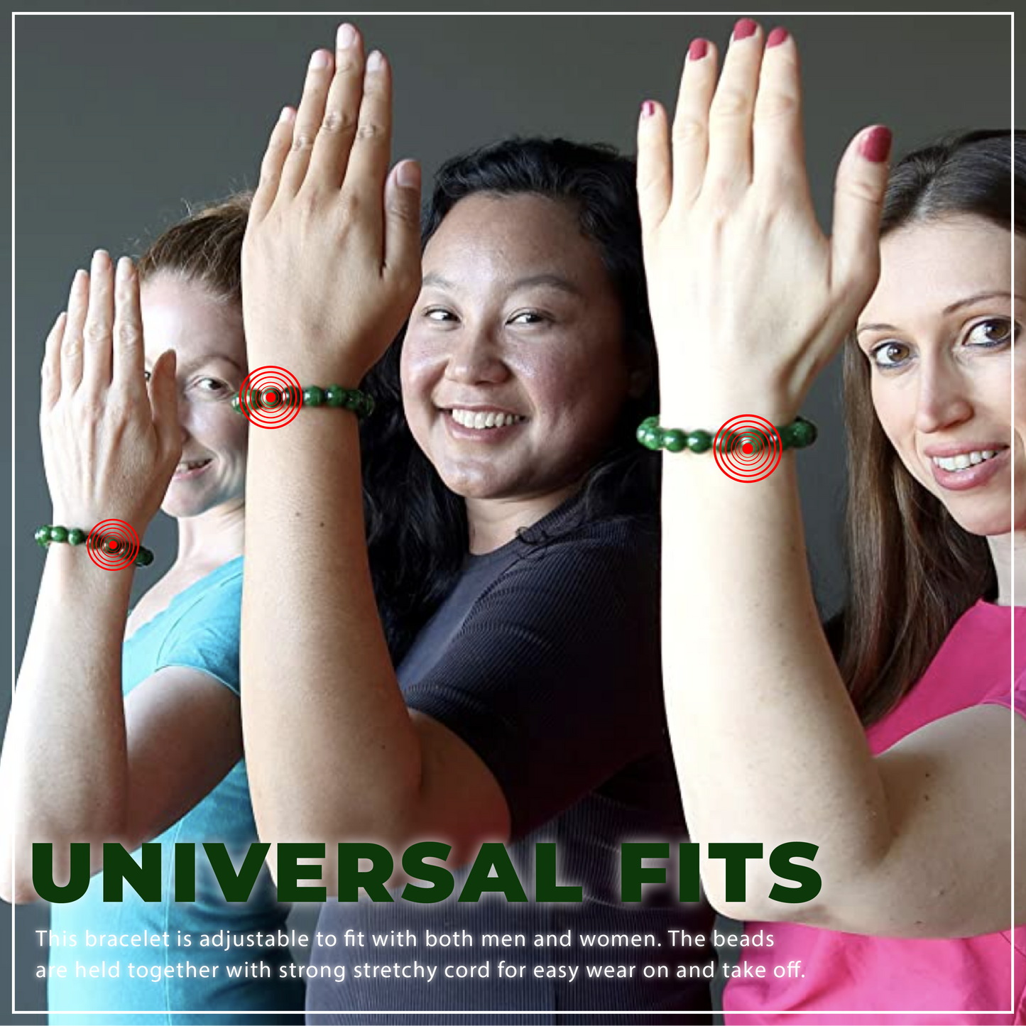 WealthyBoost Green Tigerite Bracelet