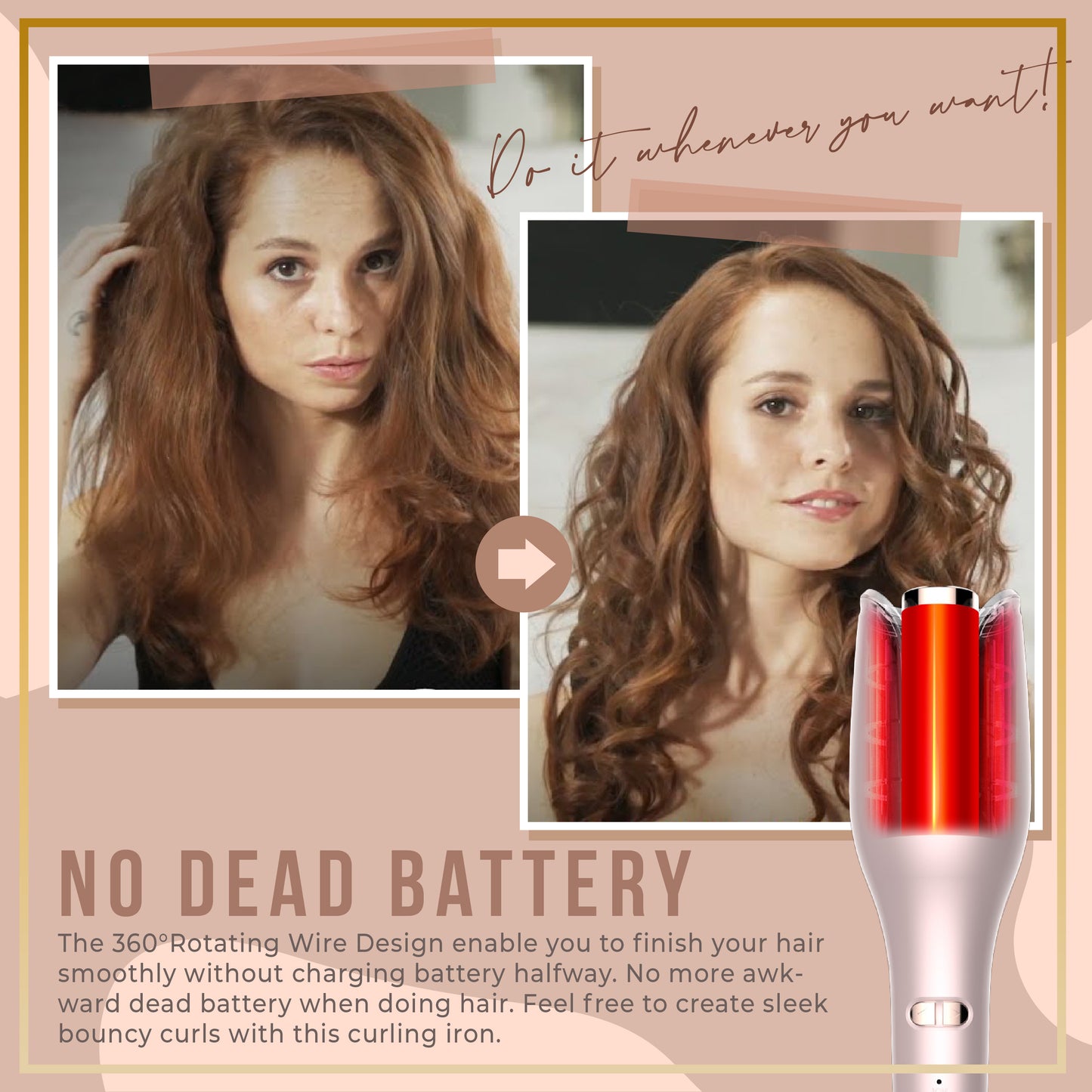 Auto Rotating Hair Waver