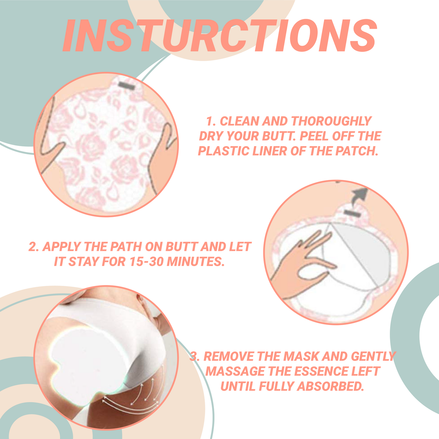 Peachy Bum Lifting Patch