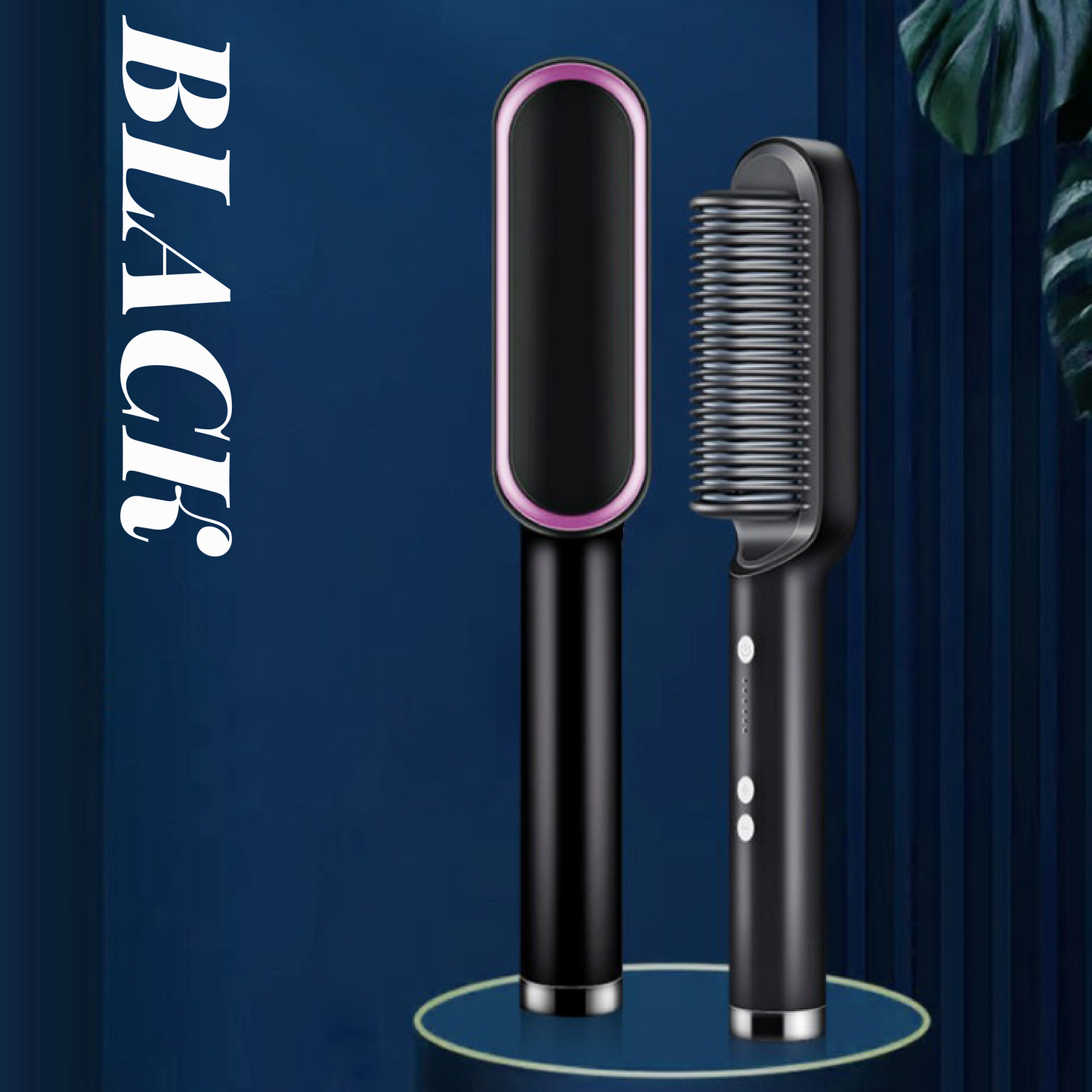 Instant Hair Straightening Brush
