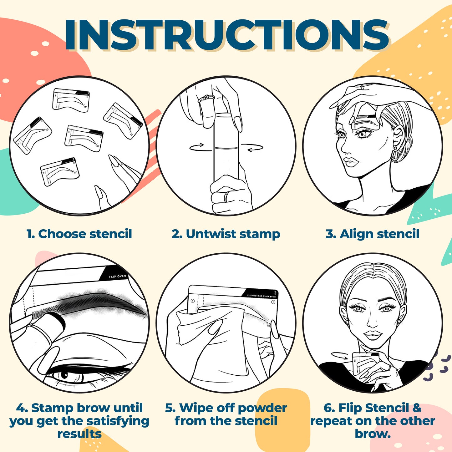 Brow Stamp Shaping Kit