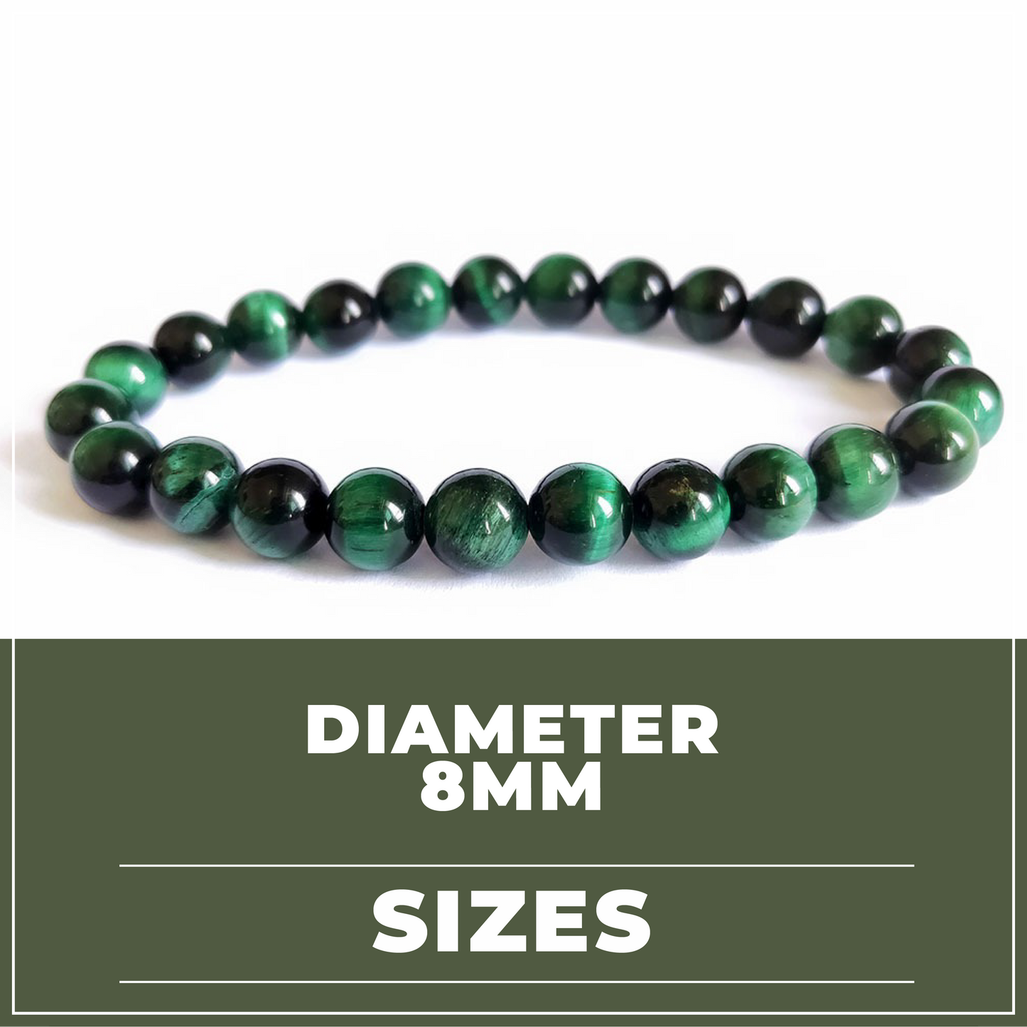 WealthyBoost Green Tigerite Bracelet