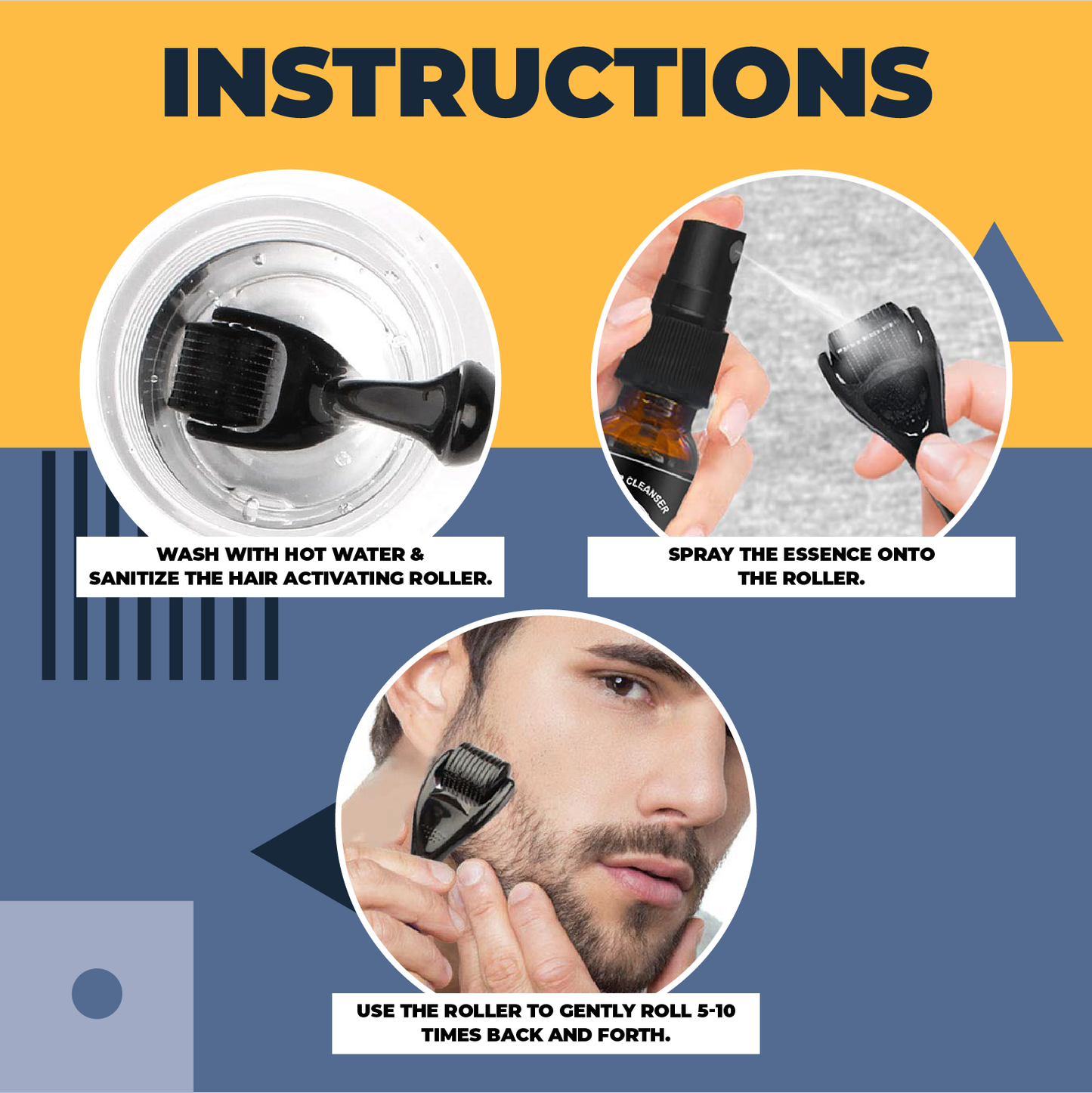 Hair+ Regrowing Essence & Roller Kit