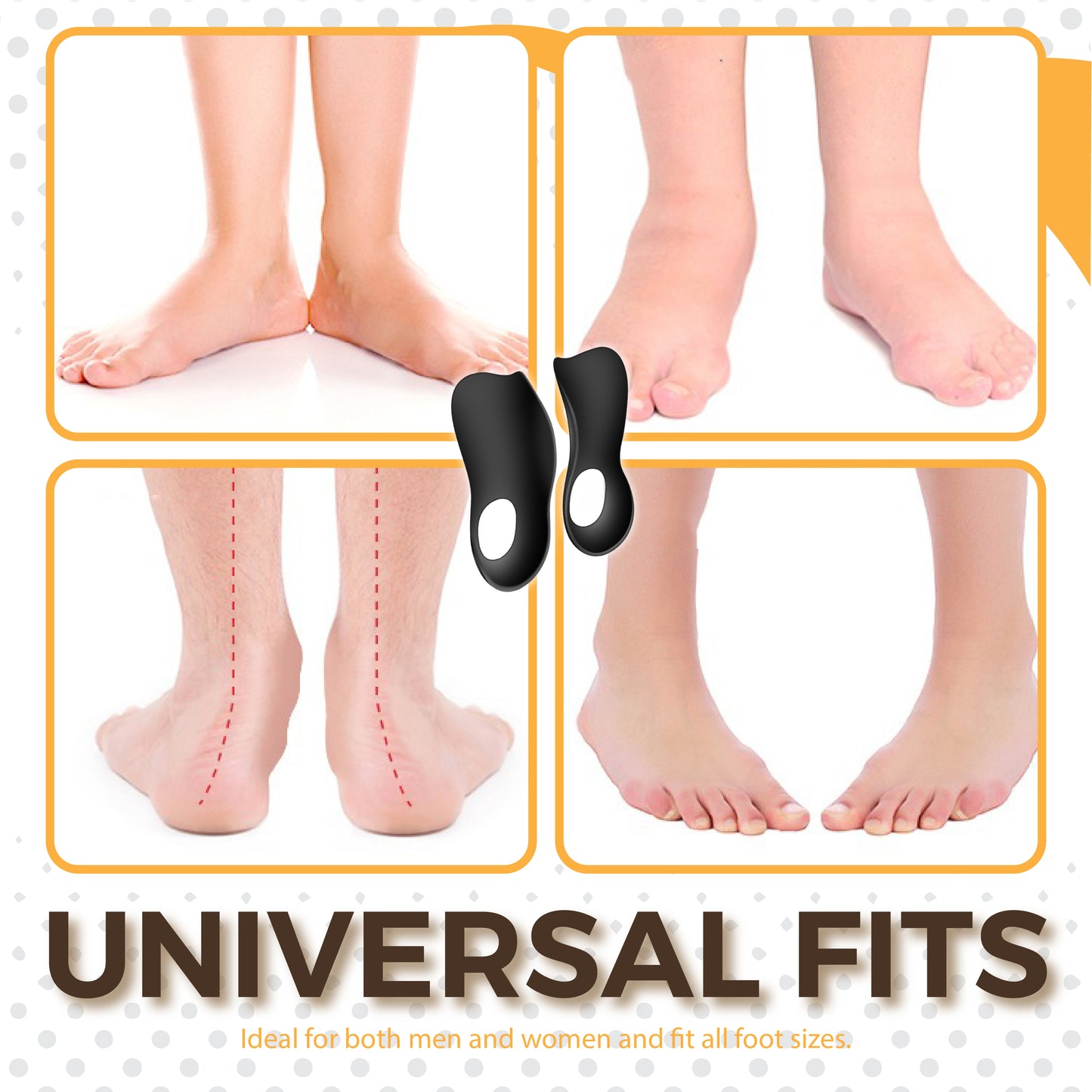 Dr. Heel™ Flat Feet Orthotics Insoles