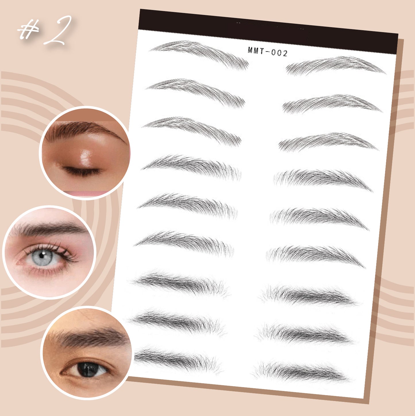 3D Stick-On Eyebrows