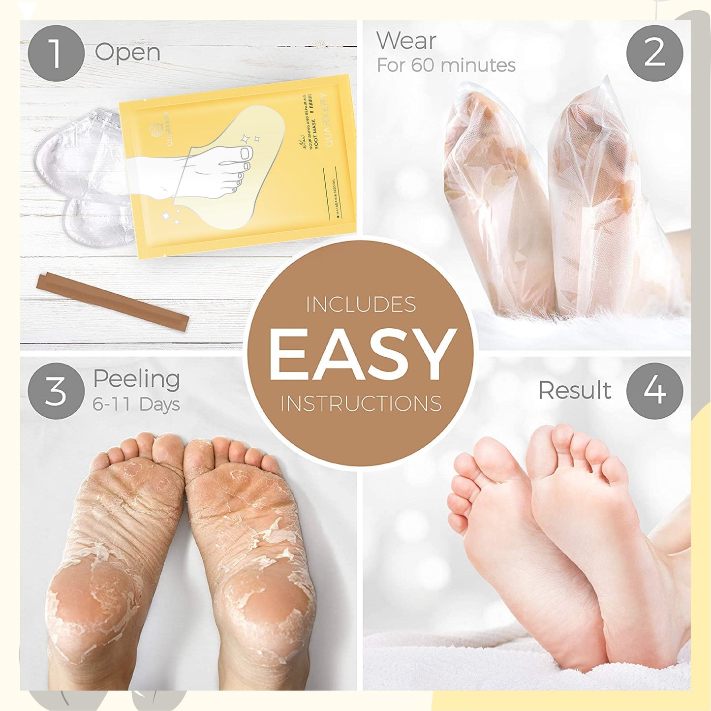 Moisturizing Foot Peeling Mask
