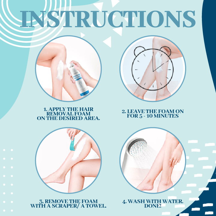 Instant Hair Removal Foam