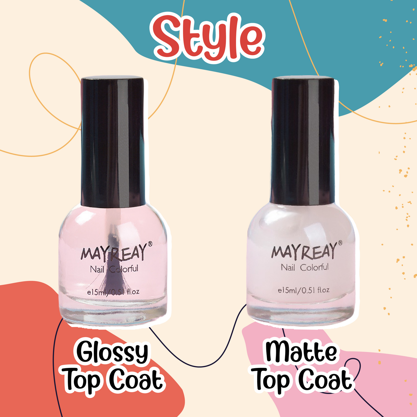 Magical Matte/Glossy Nail Top Coat
