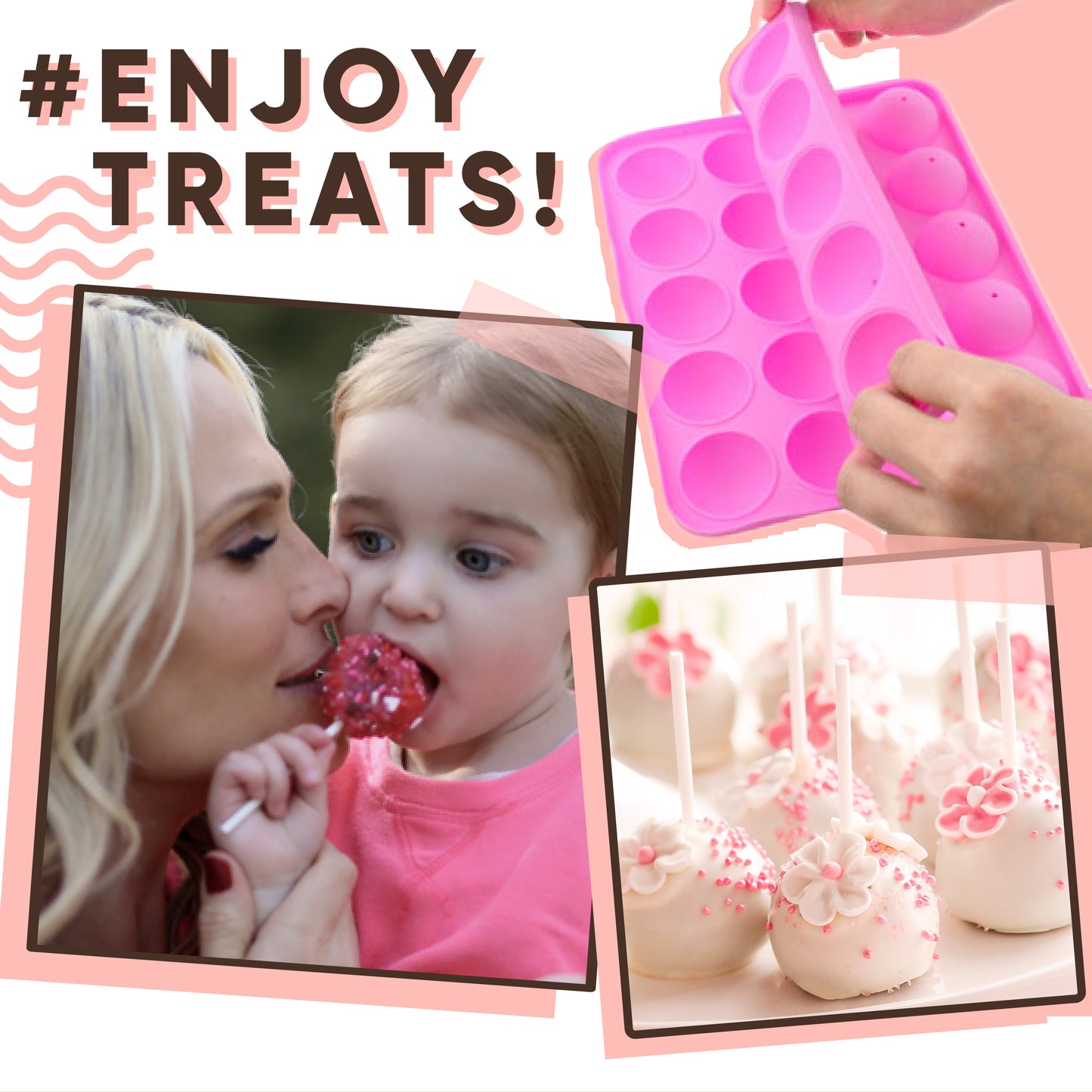 Silicone Cake Pop Mold