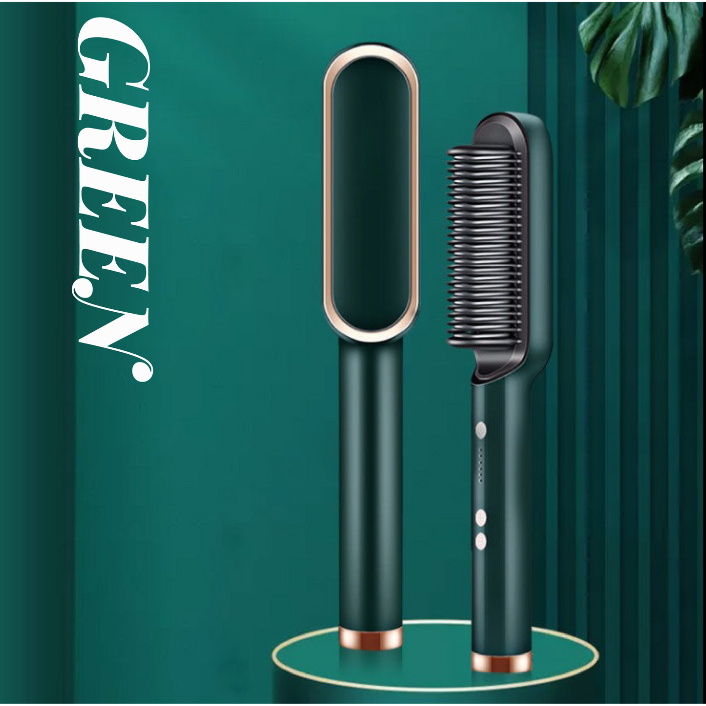 Instant Hair Straightening Brush