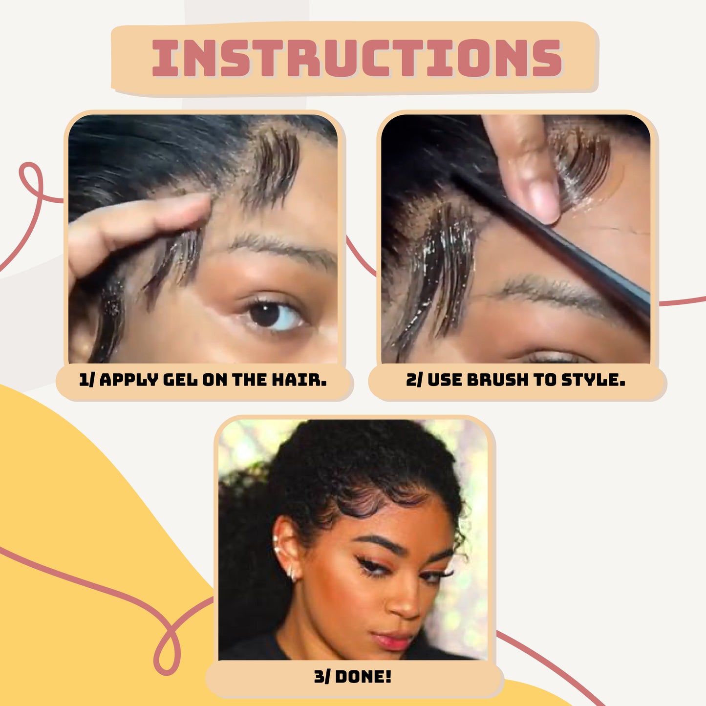 Strong Hold Edge Control Gel