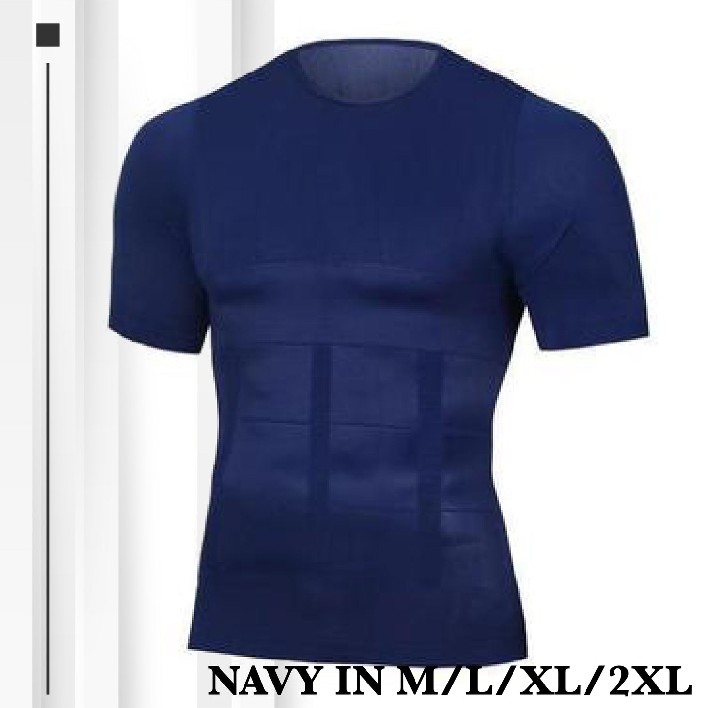Men Body Sculpting Compression Shirt