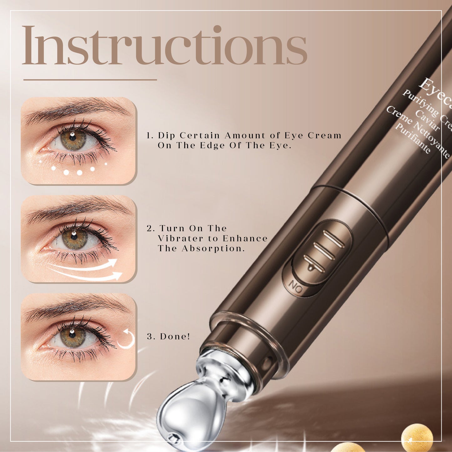 Anti Wrinkle Vibrating Massager