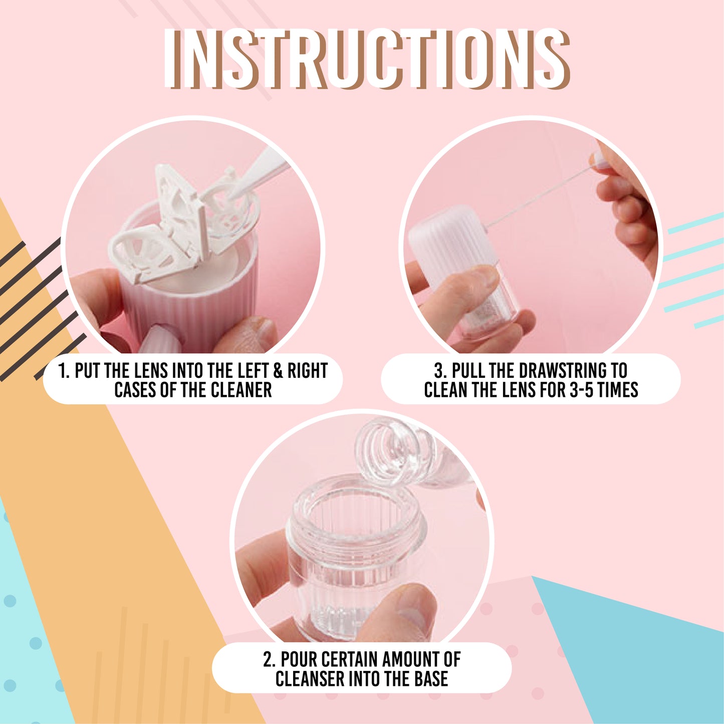 Portable Contact Lens Cleaner
