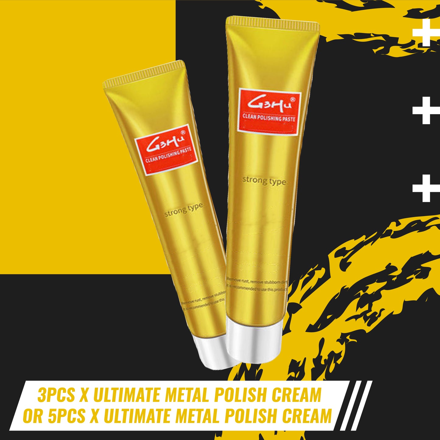Instant Metal Polish Cream (3pcs)