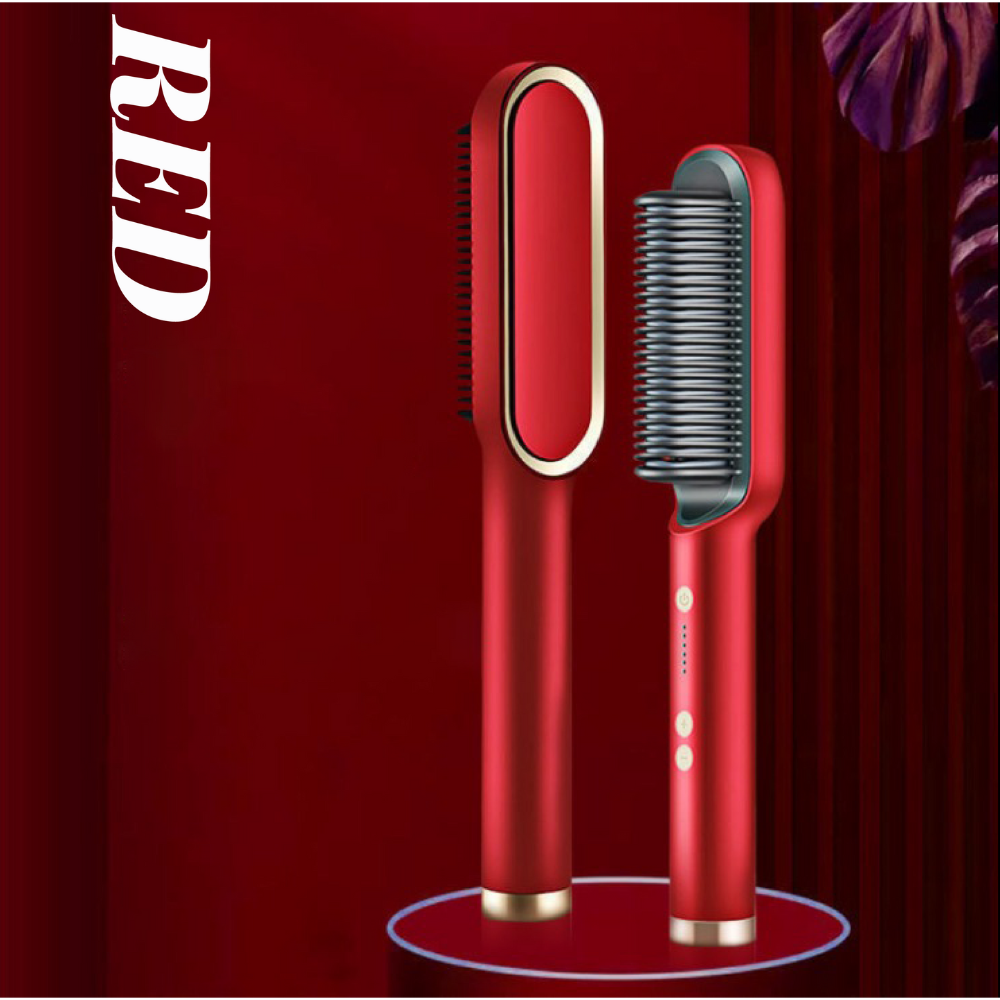 Instant Hair Straightening Brush