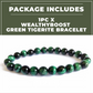 WealthyBoost Green Tigerite Bracelet