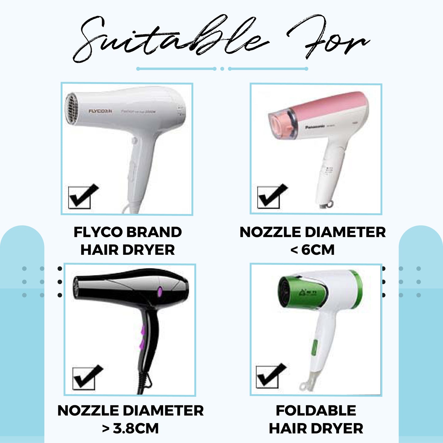Universal Curly Hair Diffuser