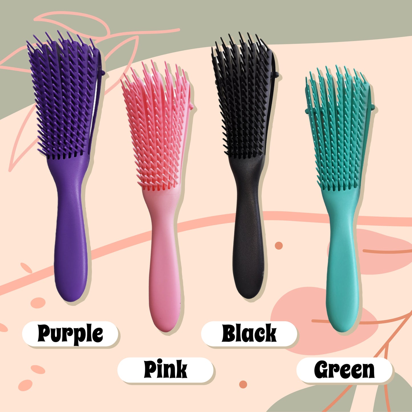 Curly Hair Detangling Brush