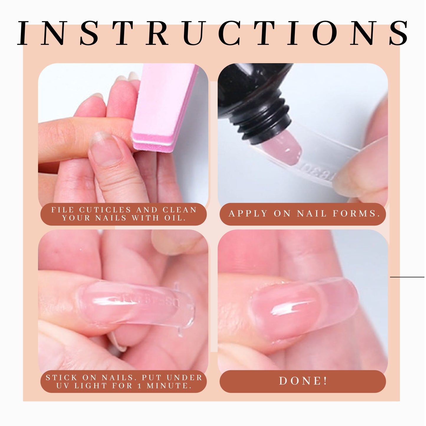 Color-Changing Nail Extension Kit