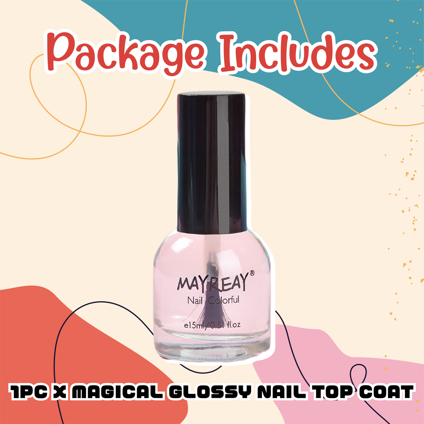 Magical Matte/Glossy Nail Top Coat