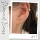 Lady Chained Ear Cuff Earrings
