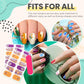 Easy Press On Nail Stickers Kit